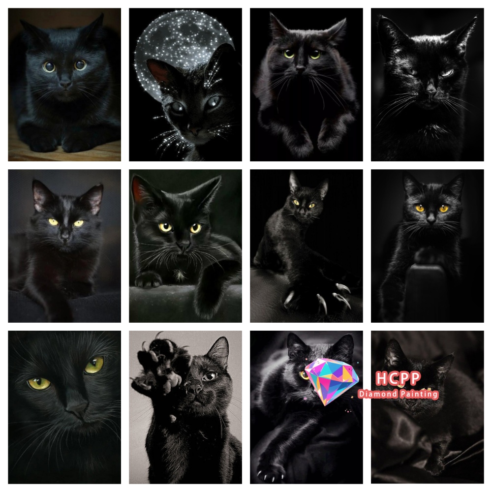 unframe Black Cat Animal Diamo - Art Craft Animals avis et prix