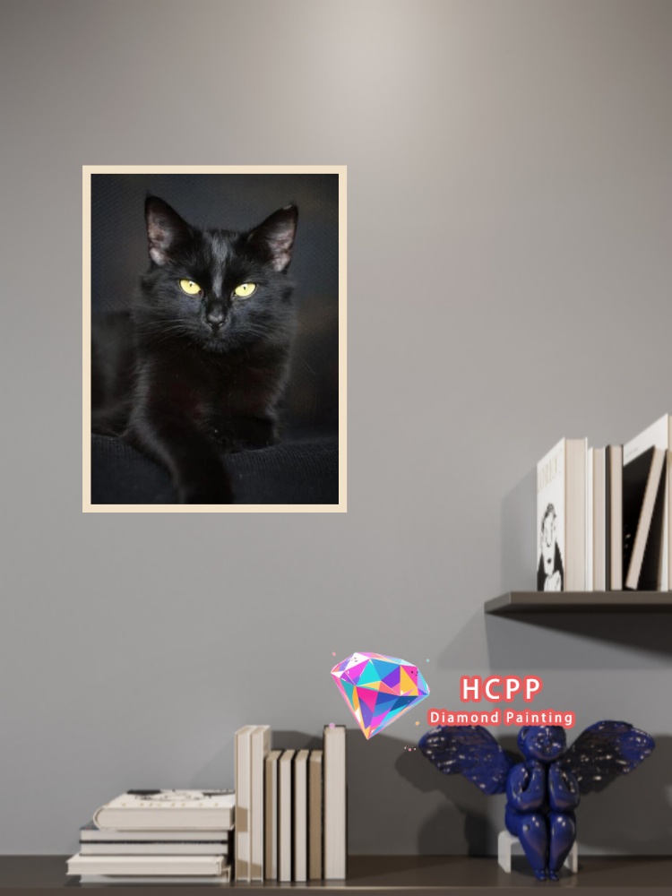 unframe Black Cat Animal Diamo - Art Craft Animals avis et prix