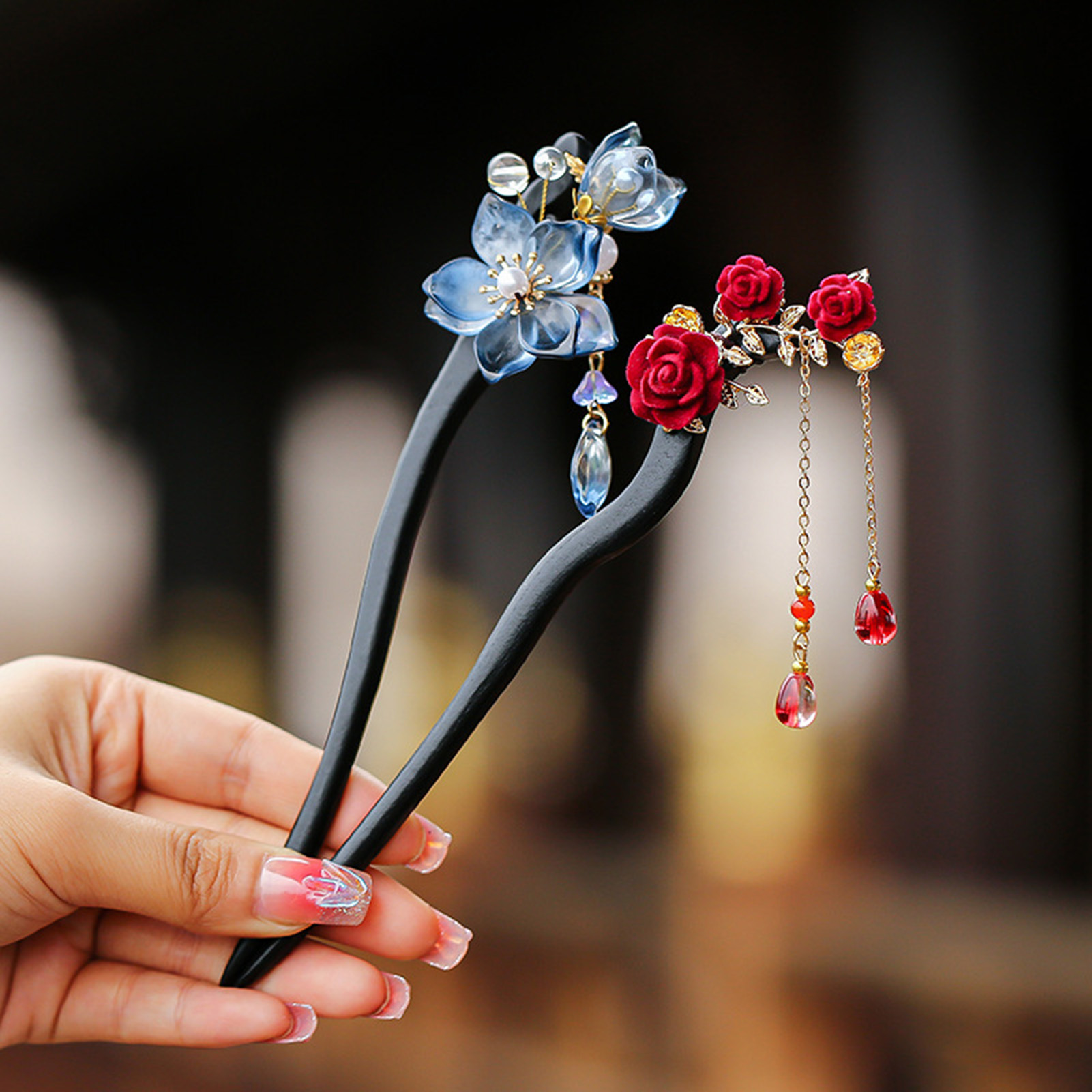 Chinese Style Flower Tassel Ha - Art Craft Shop avis et prix