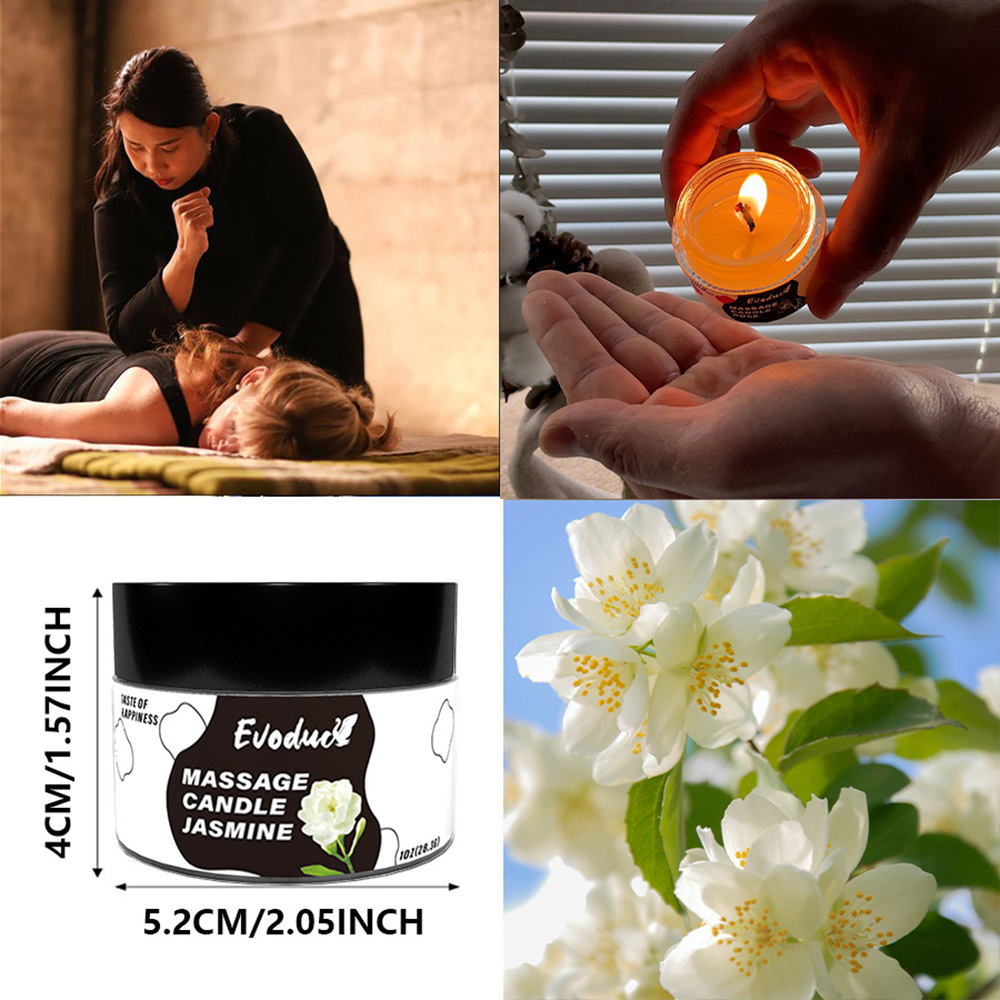 Massage Oil Candle Jasmine Soy - Soy Candle Fragrance Oil avis et prix