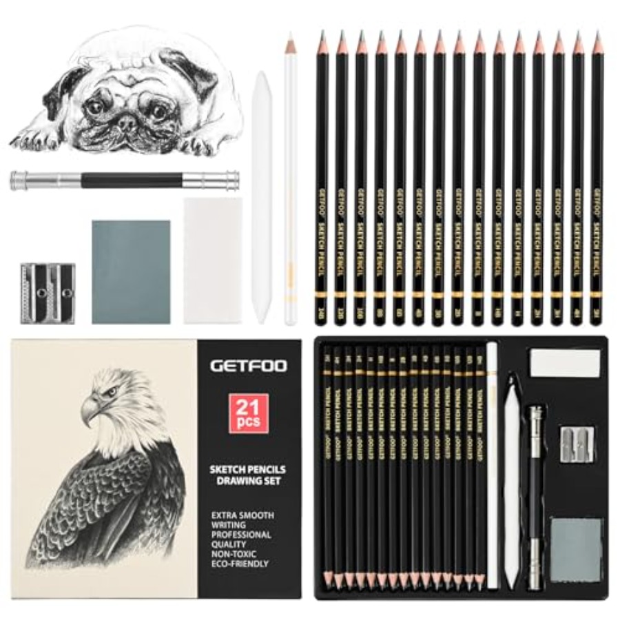 Drawing Sketching Pencil Set 2 - Sketching Charcoal Set avis et prix