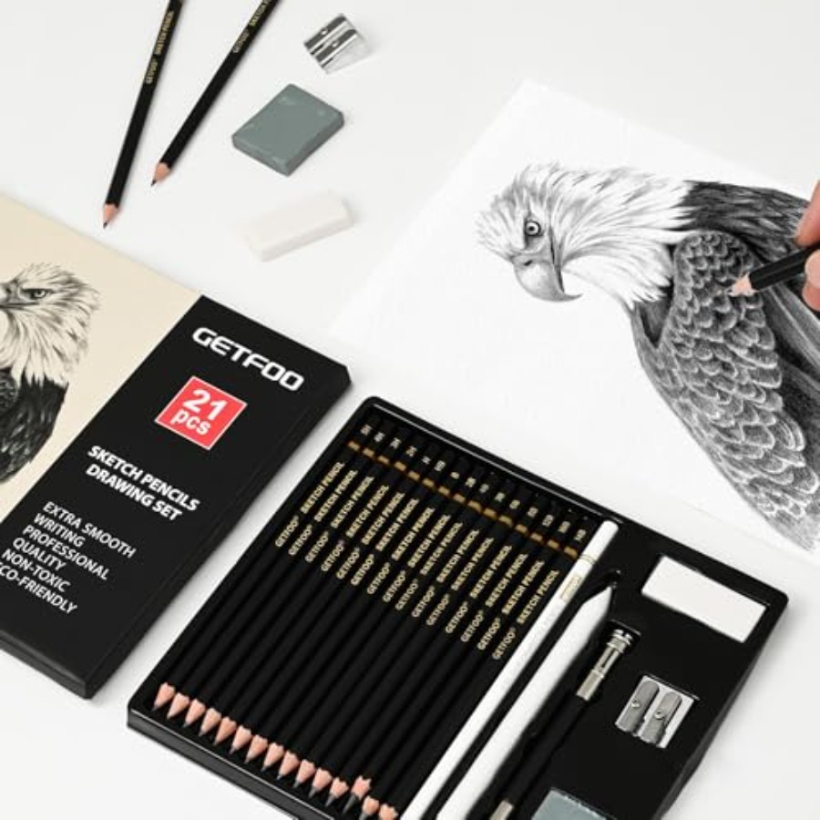 Drawing Sketching Pencil Set 2 - Sketching Charcoal Set avis et prix