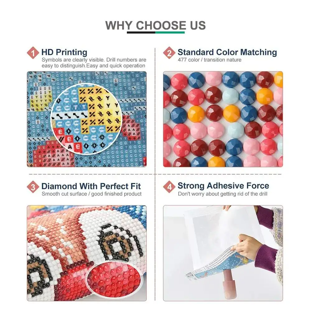 5d DIY Diamond Art Painting Ki - Art Craft Animals avis et prix