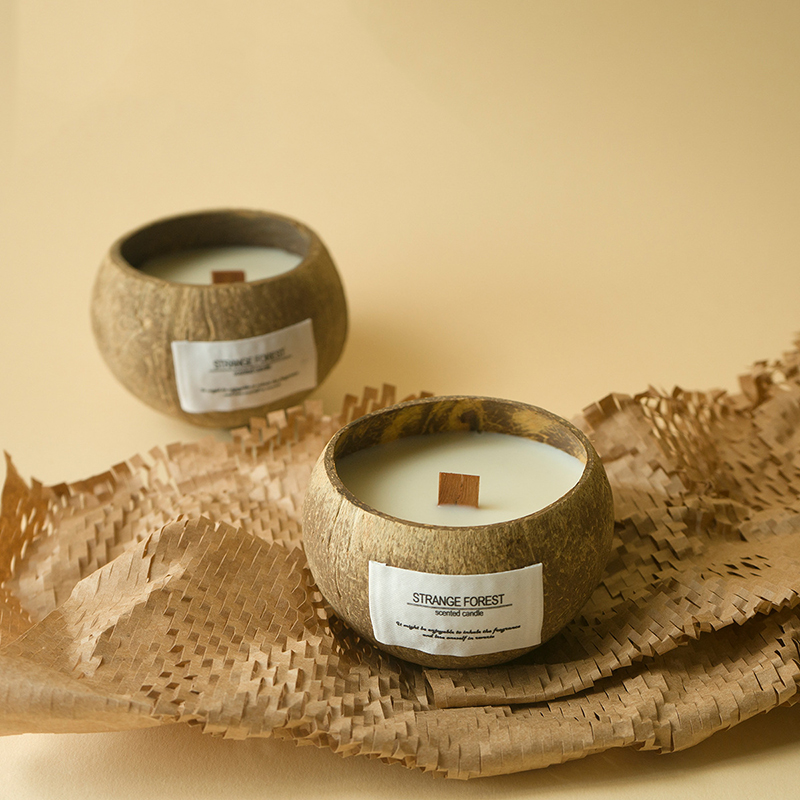 Coconut Shell Aromatherapy Can - Soy Candle Fragrance Oil avis et prix