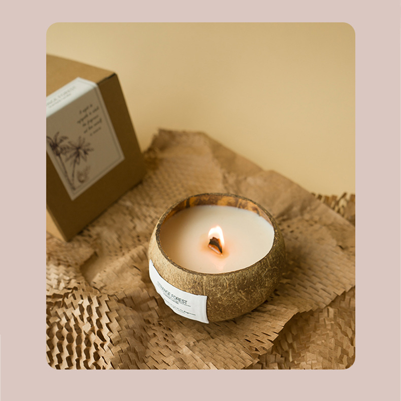 Coconut Shell Aromatherapy Can - Soy Candle Fragrance Oil avis et prix
