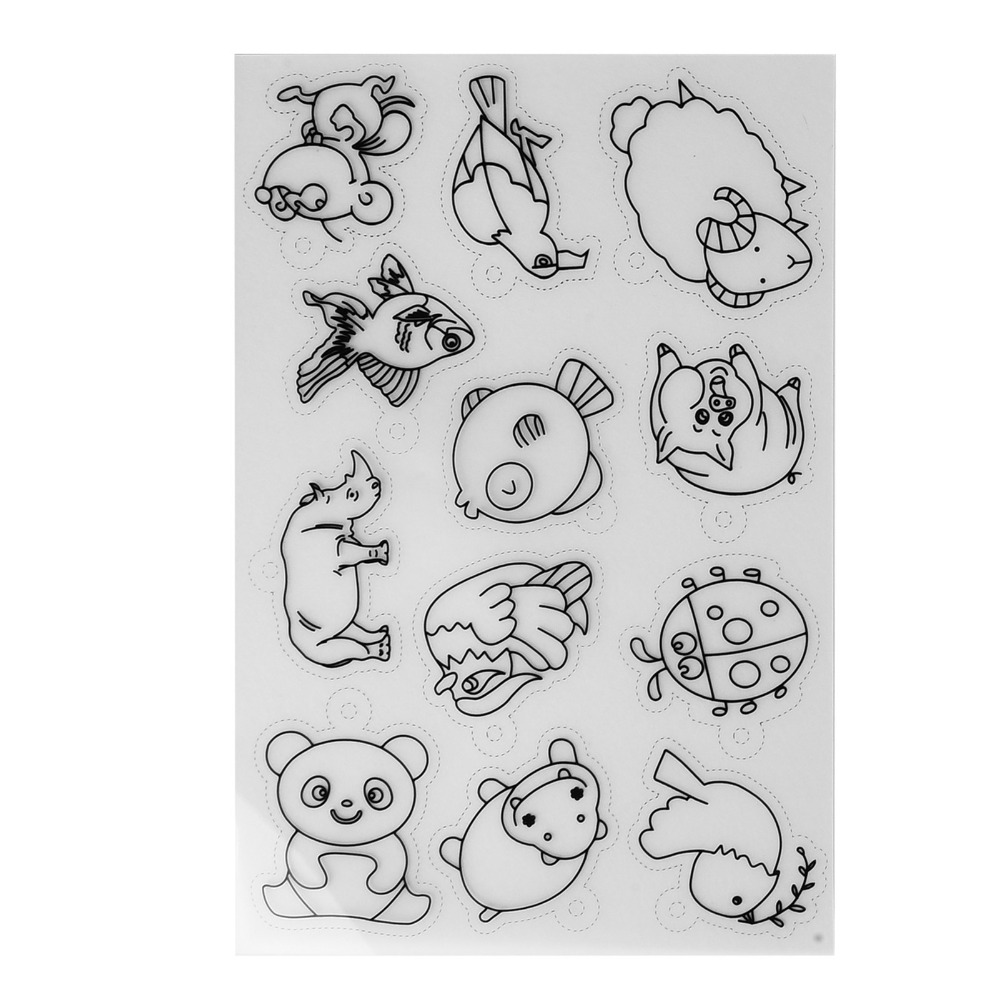 8 PCS Cute Animal Heat Shrink  - Craft And Art Difference avis et prix