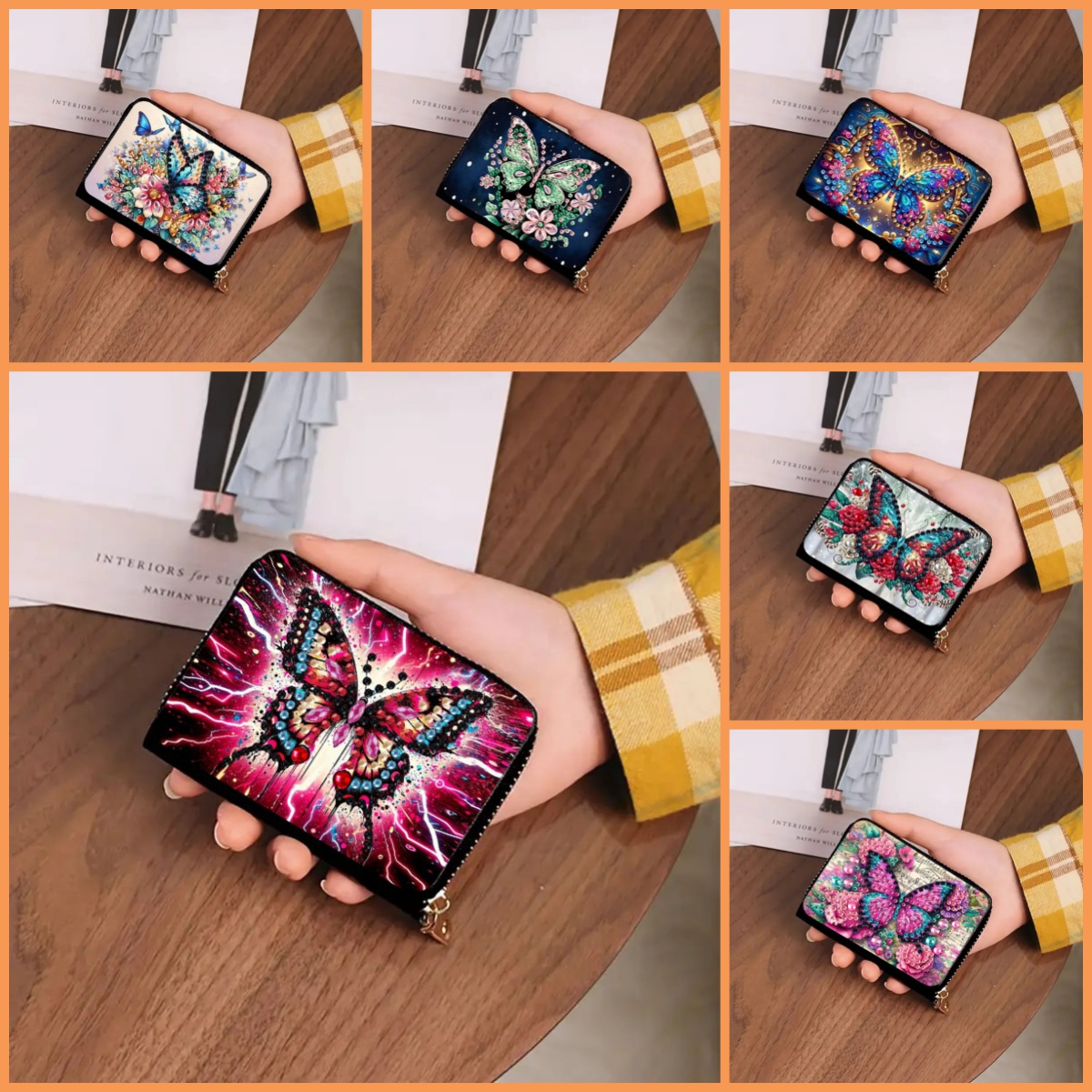 1 DIY diamond painting set wit - Art Craft Butterfly avis et prix