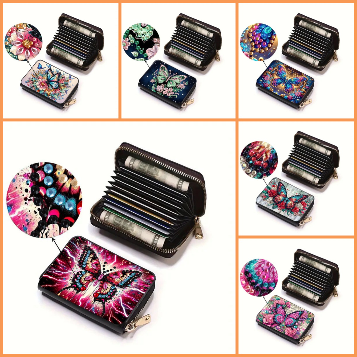 1 DIY diamond painting set wit - Art Craft Butterfly avis et prix