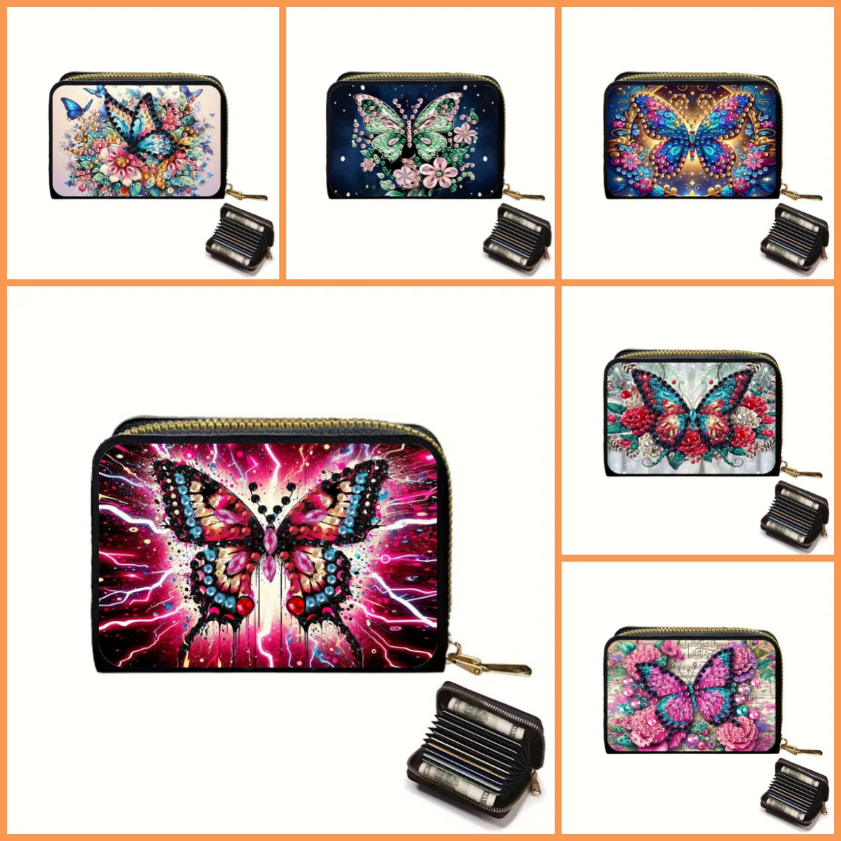 1 DIY diamond painting set wit - Art Craft Butterfly avis et prix