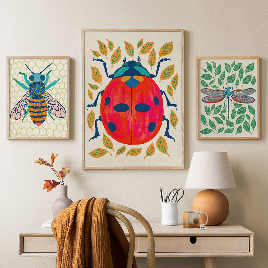 1pc frameless Colorful Insect  - Art Craft Butterfly avis et prix