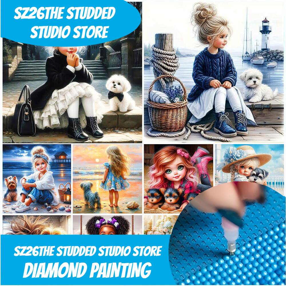 Sz26The Studded Diy Diamond Mo - Art Craft Girl avis et prix
