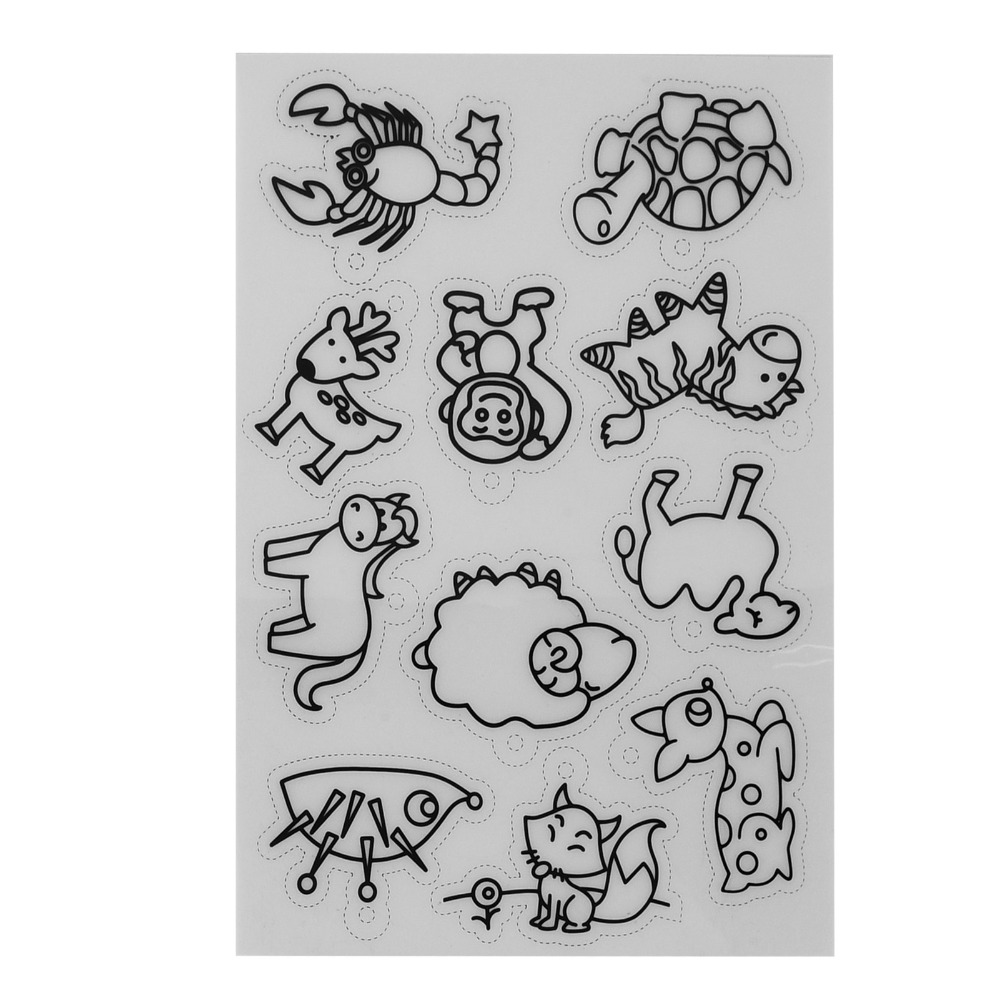 8 PCS Cute Animal Heat Shrink  - Craft And Art Difference avis et prix