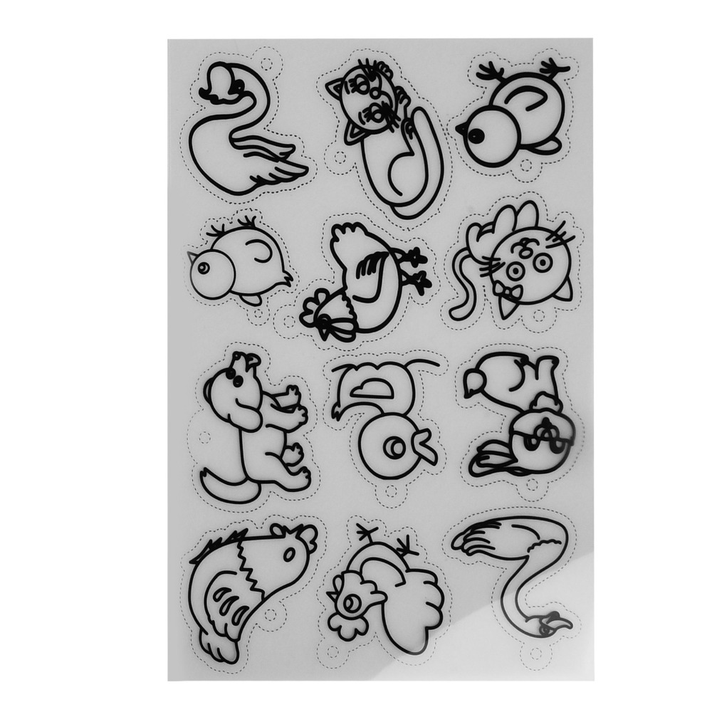 8 PCS Cute Animal Heat Shrink  - Craft And Art Difference avis et prix