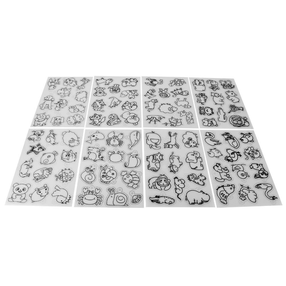 8 PCS Cute Animal Heat Shrink  - Craft And Art Difference avis et prix