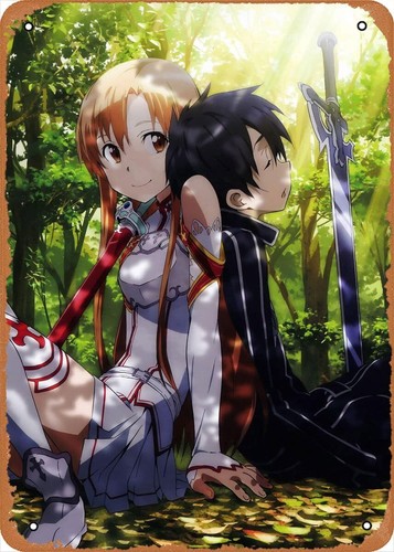 Anime Metal Poster Sword Art O - Art Craft Online avis et prix