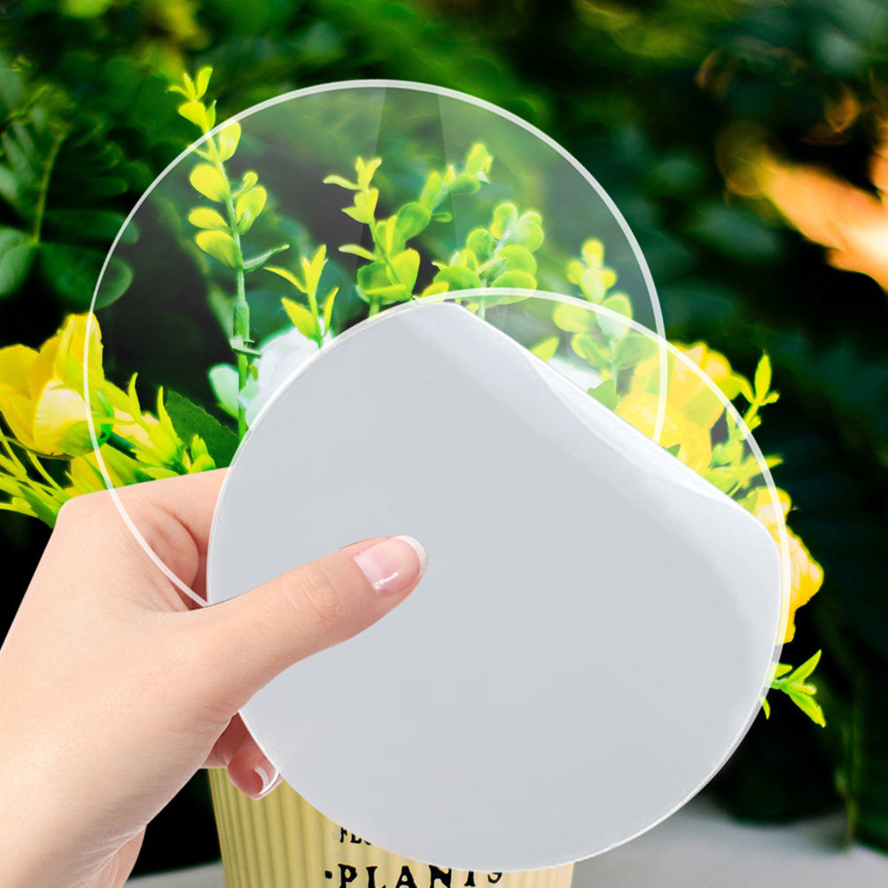 20Pcs Round Clear Acrylic Disc - Art And Craft Photos avis et prix