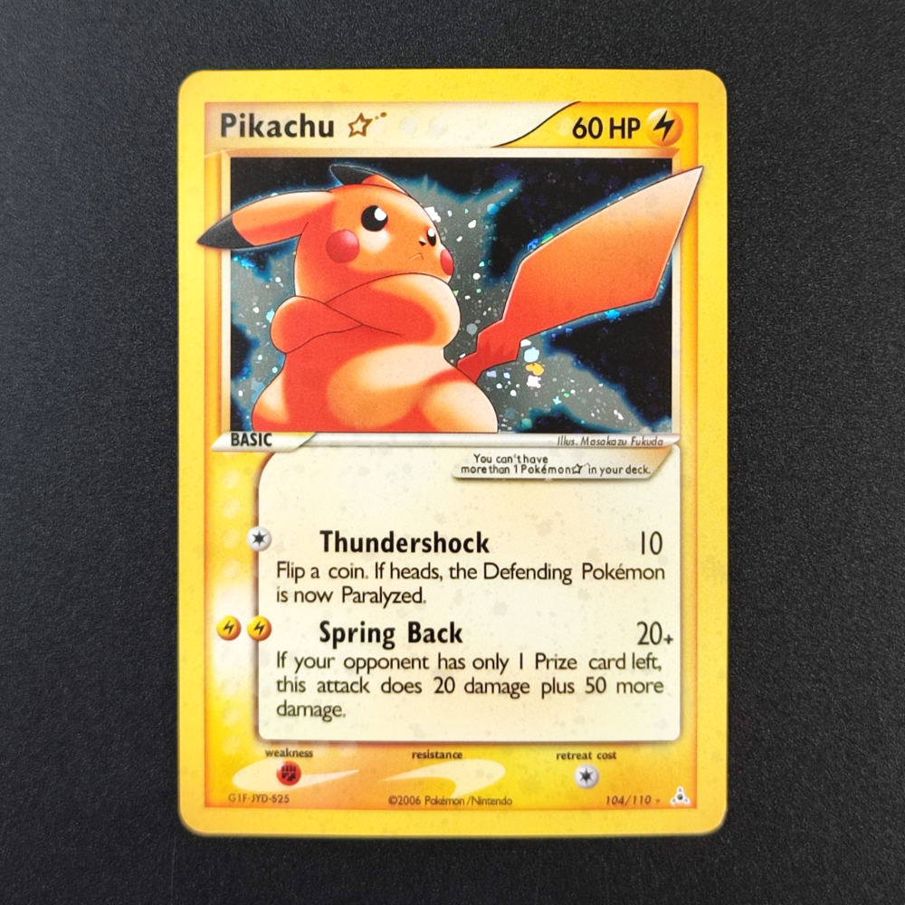 Diy Pokemon Card Gold Star Pik - Origami Paper Set avis et prix