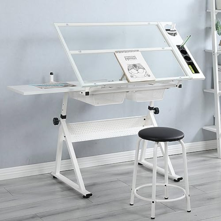 Drafting Table with Stool Mode - Art & Craft Be avis et prix