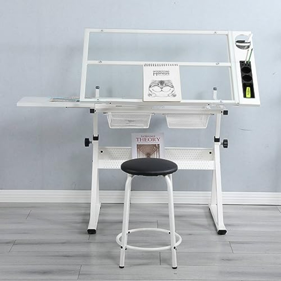Drafting Table with Stool Mode - Art & Craft Be avis et prix