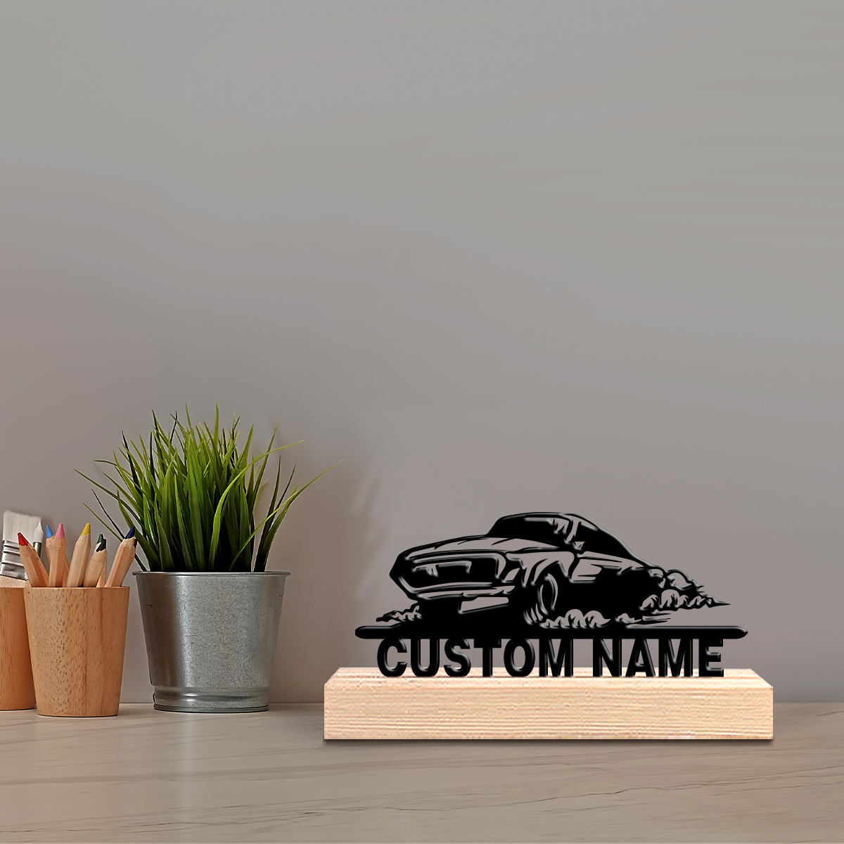 1pc Modern Car Customizable Na - Art Craft Girl avis et prix