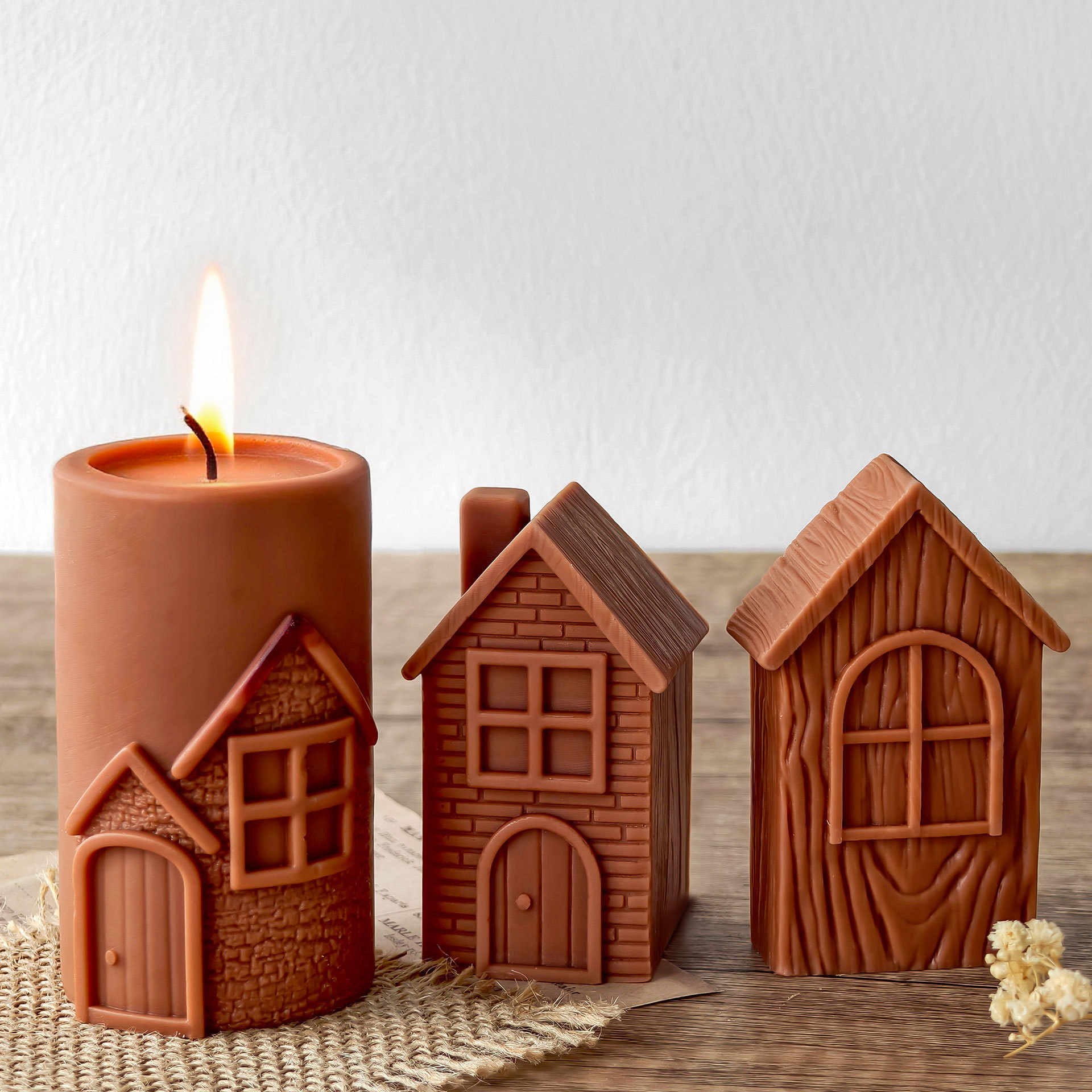 DIY Chimney House Silicone Mol - Soy Candle Fragrance Oil avis et prix
