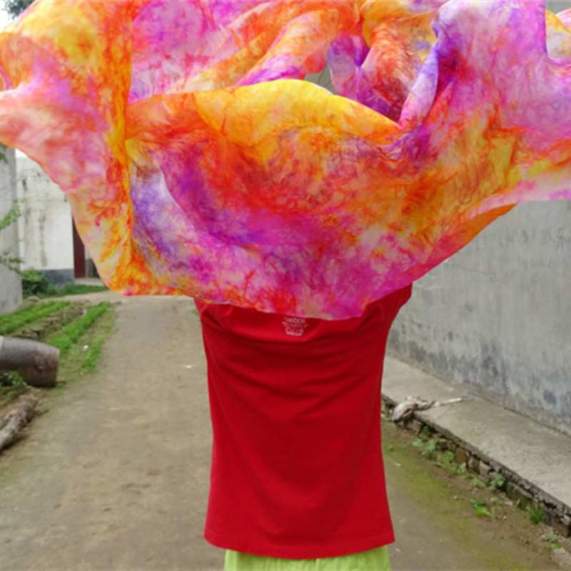 100% Pure Silk Tie Dye Floral  - Silk Painting Dye avis et prix