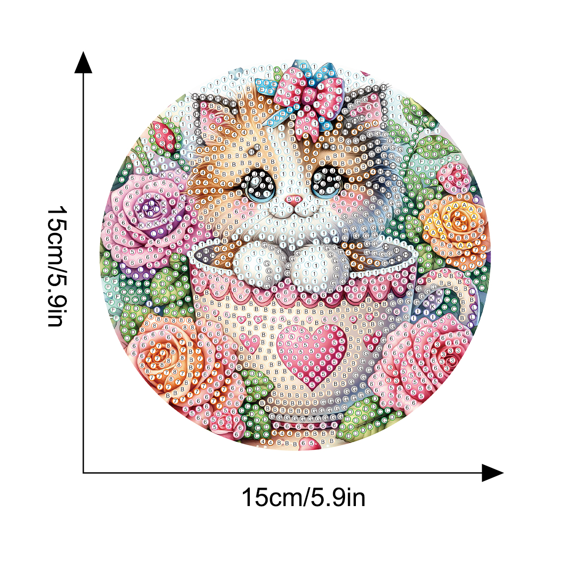 3Pcs Diamond Art Painting Plac - Art Craft Animals avis et prix