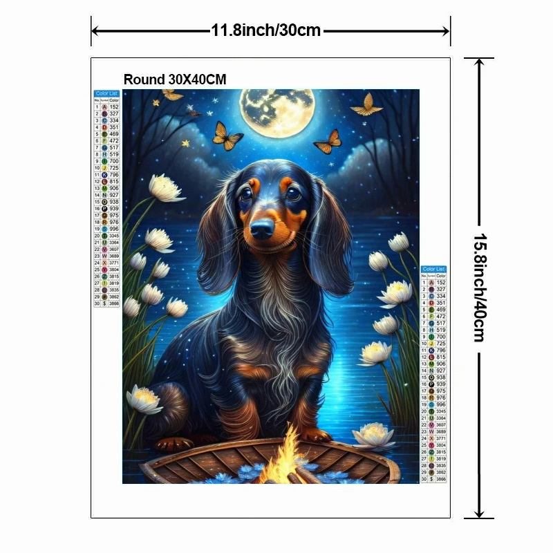 1pc frameless Starry Night Dac - Art Craft Animals avis et prix