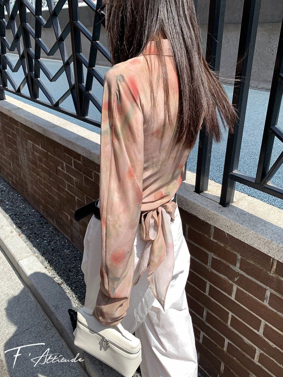 Silk Gradient Dyeing Shirt wit - Silk Painting Dye avis et prix