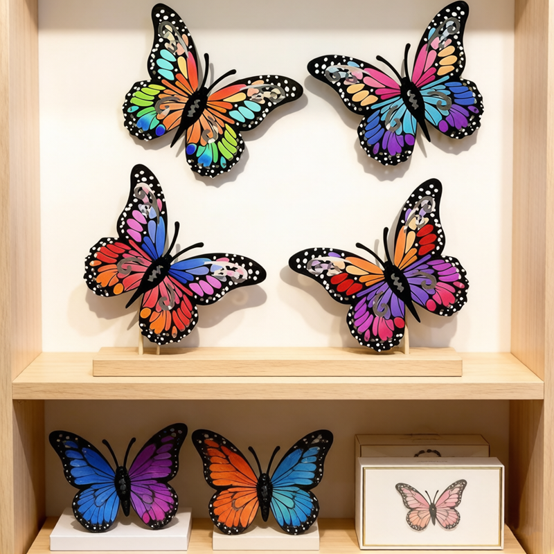 Creative Metal Butterfly Wall  - Art Craft Butterfly avis et prix