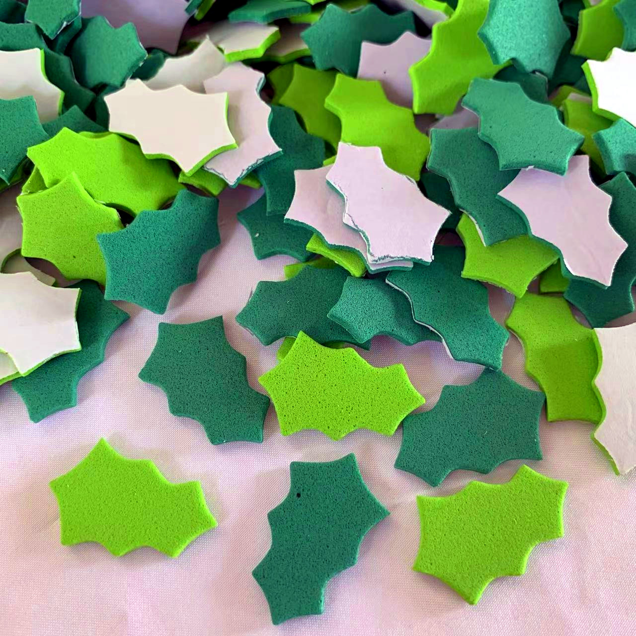 100PCS Christmas wreath leaes  - Art And Craft Autumn avis et prix