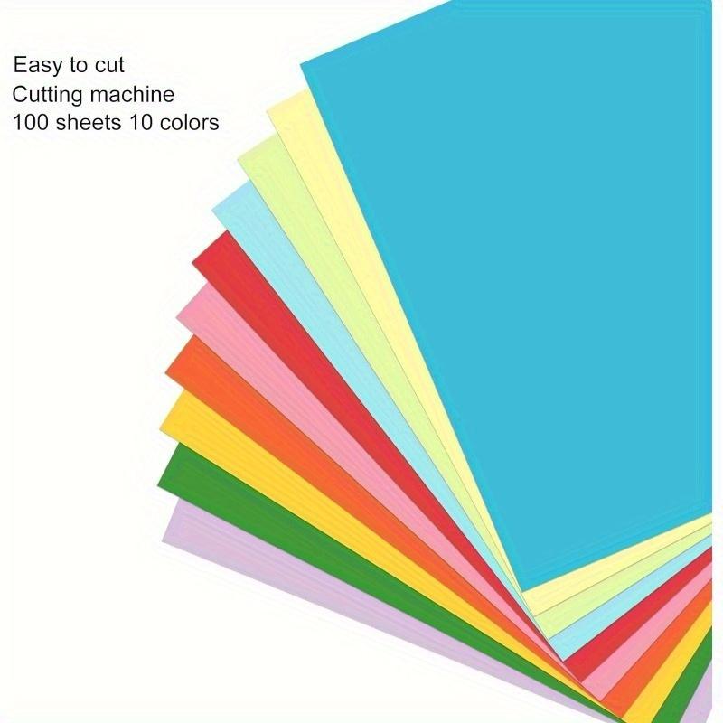 100Sheets A4 Colored Cardstock - Craft And Art Difference avis et prix