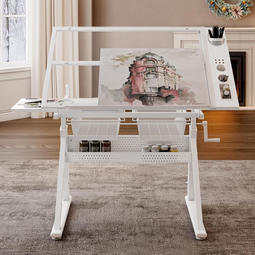 Adjustable Art Desk with Tempe - Art & Craft Be avis et prix
