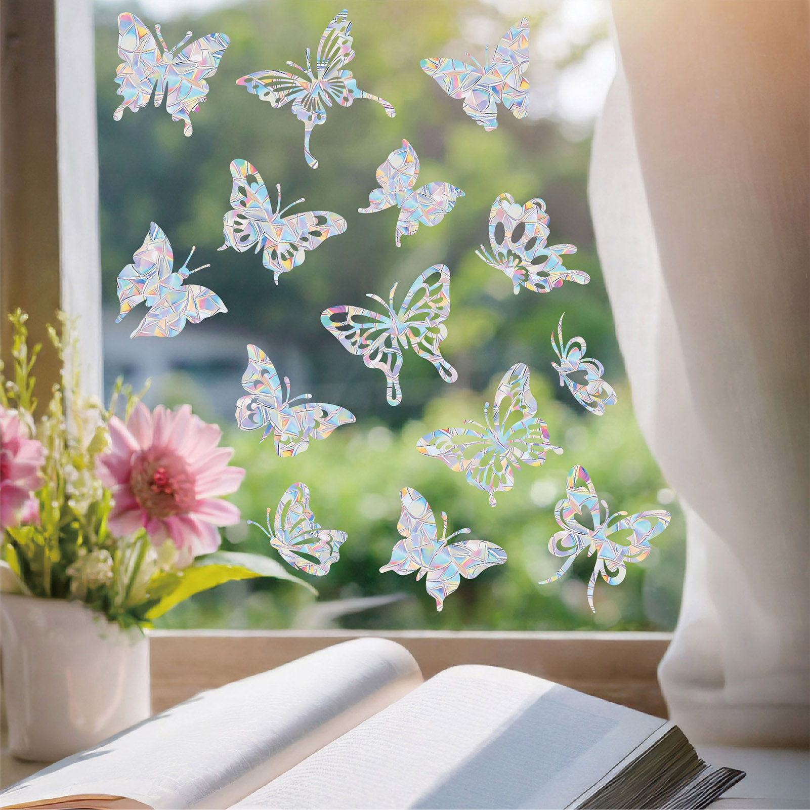 Rainbow Suncatcher Window Stic - Art Craft Butterfly avis et prix