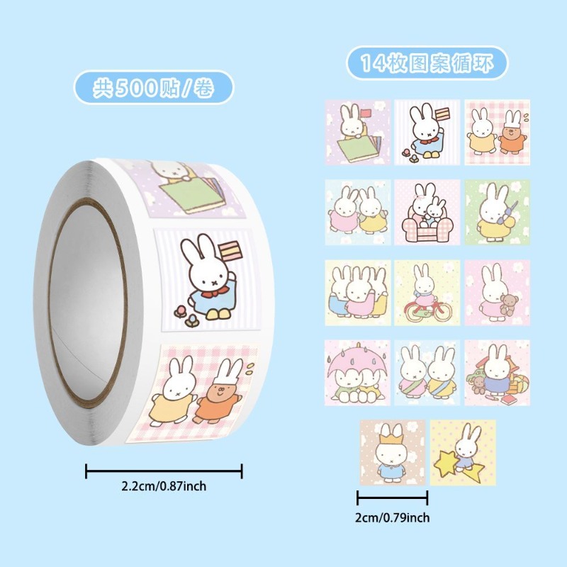 Miffy 500pcs Roll Sticker High - Origami Paper Set avis et prix