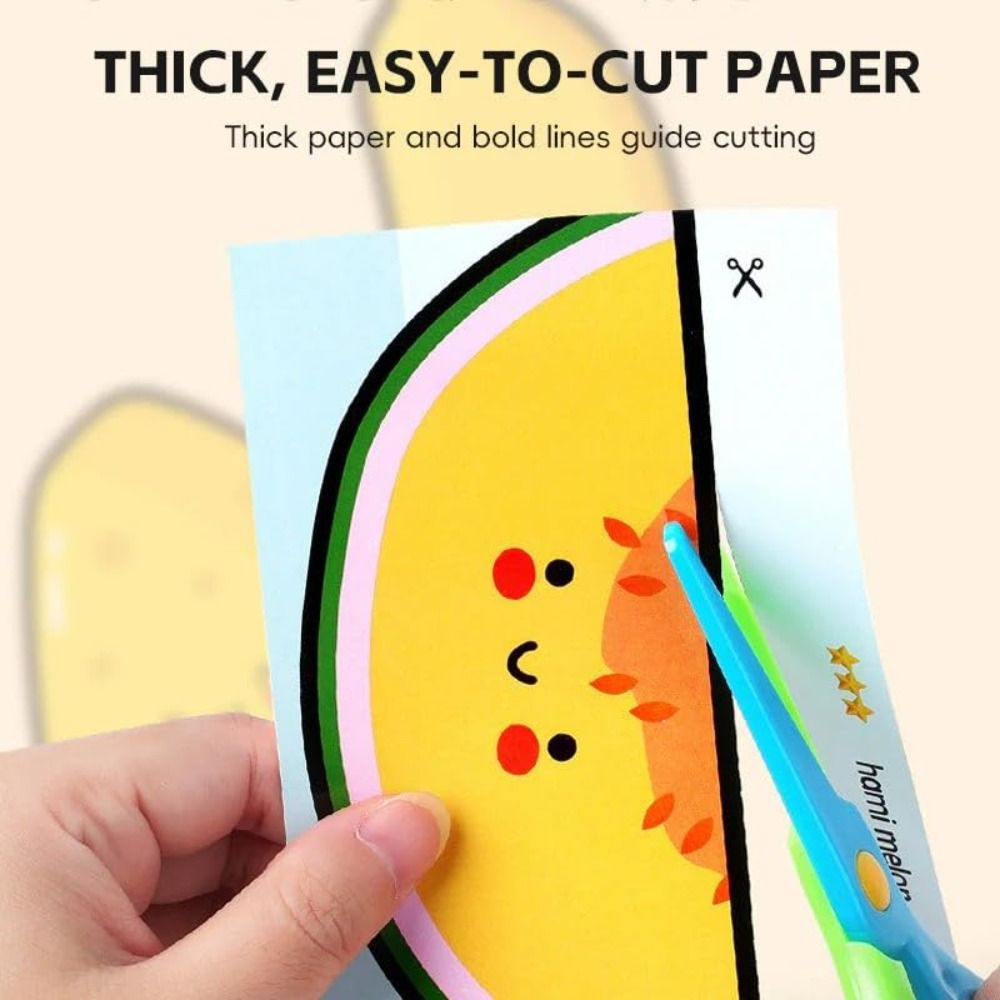 Safety Children Paper Cuttings - Art Craft For Preschool avis et prix