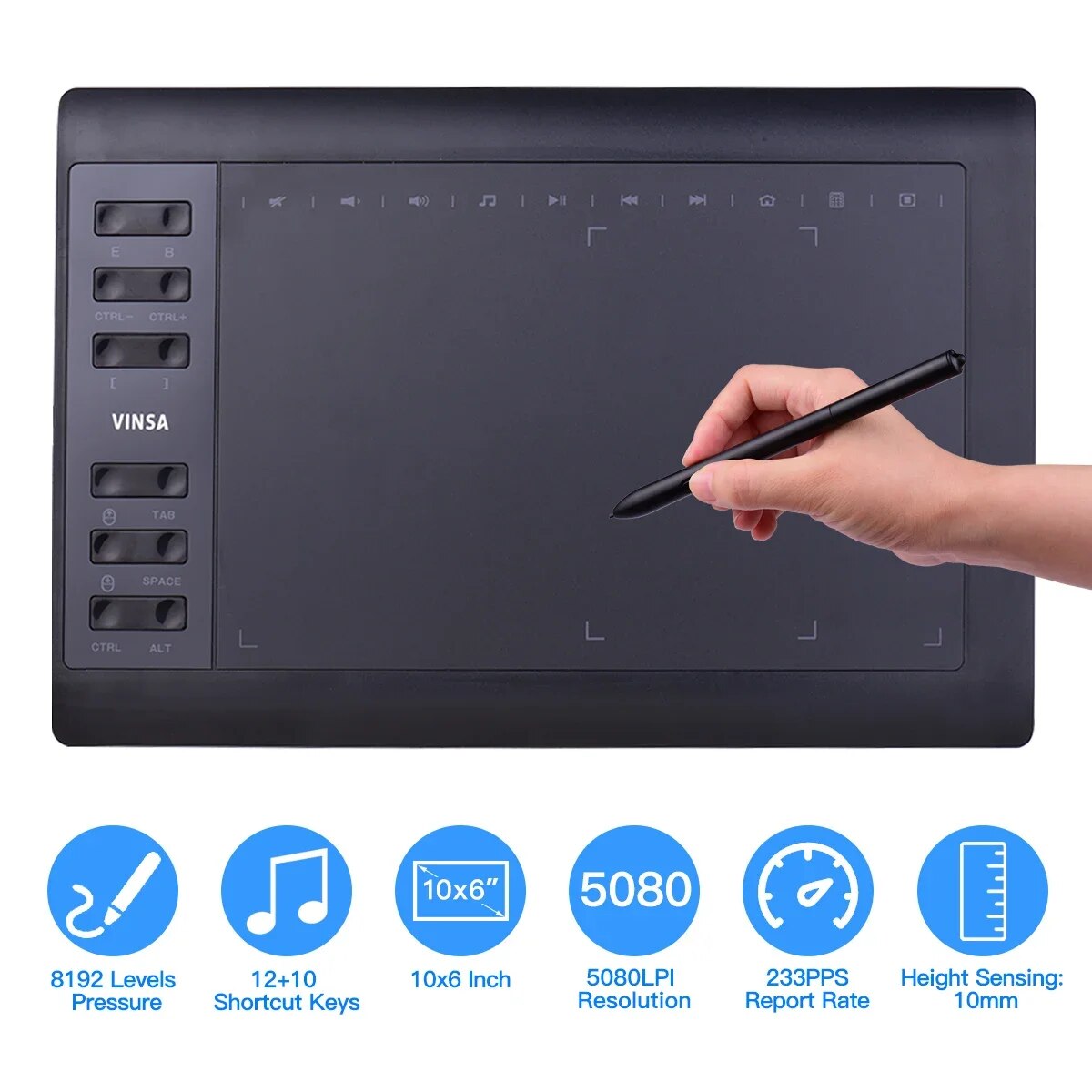 10x6 Inch Professional Graphic - Art Craft Online avis et prix