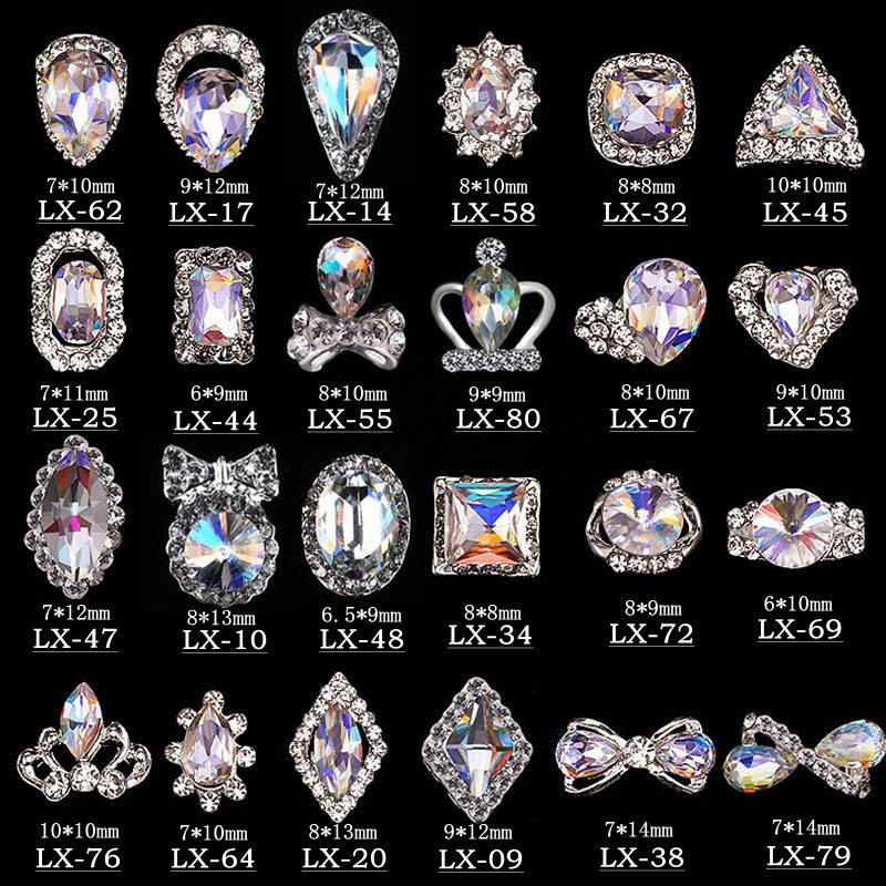10pcs 3D Crystal AB Color Rhin - Craft And Art Difference avis et prix