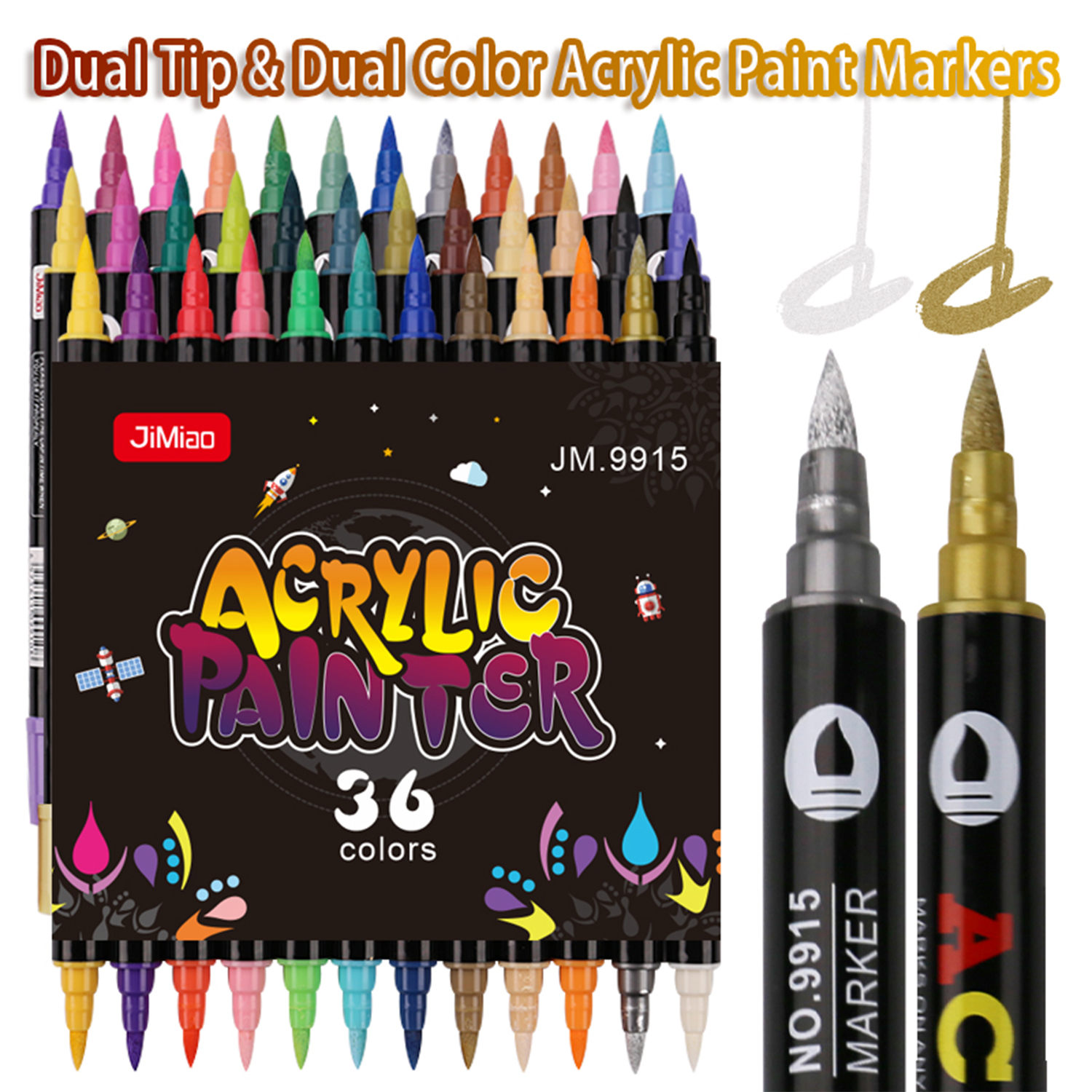 Dual-Tip Dual-Color Soft-Tippe - Art Craft Online avis et prix