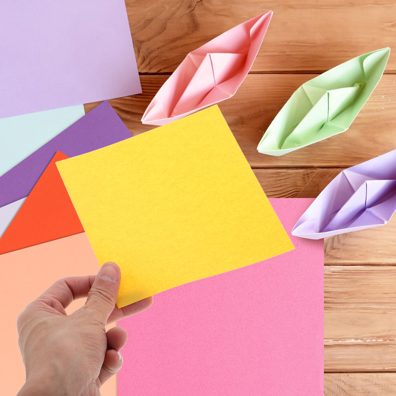 300 Sheets 6 Inch Square Color - Art And Craft Autumn avis et prix