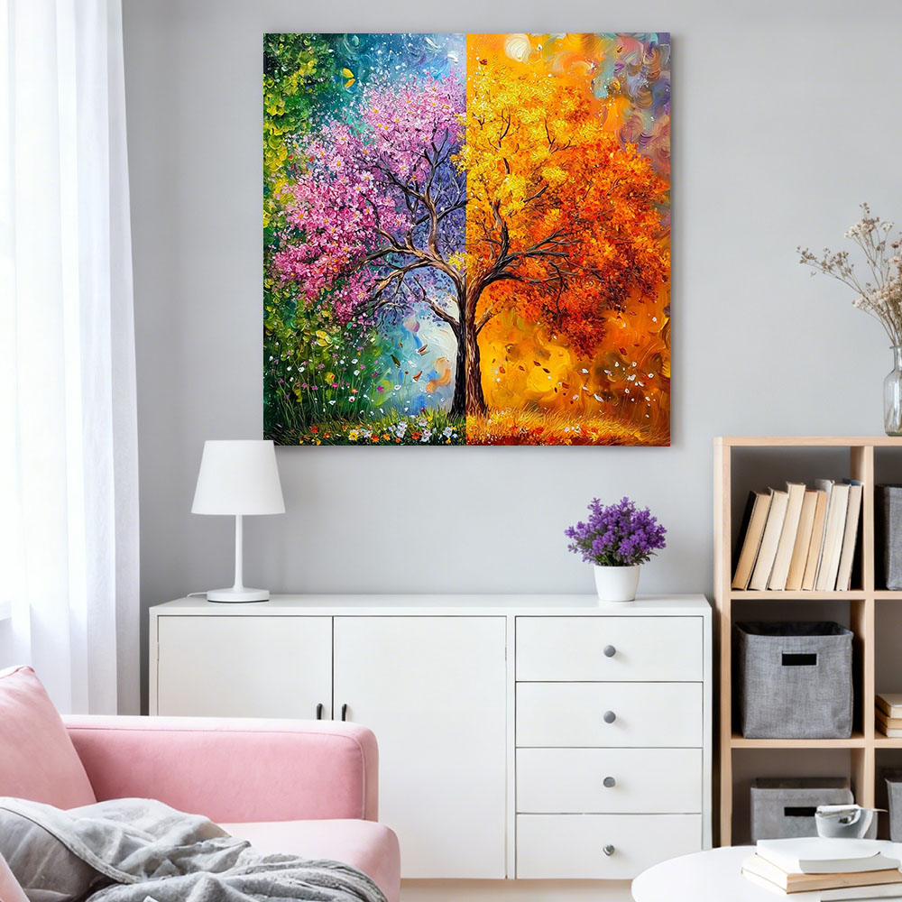 HUACAN Diamond Art Square Tree - Art And Craft Autumn avis et prix