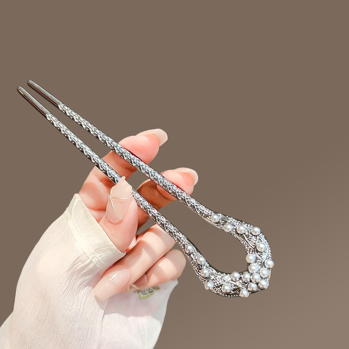 New Pearl U Shaped Hairpin For - Art Craft Shop avis et prix