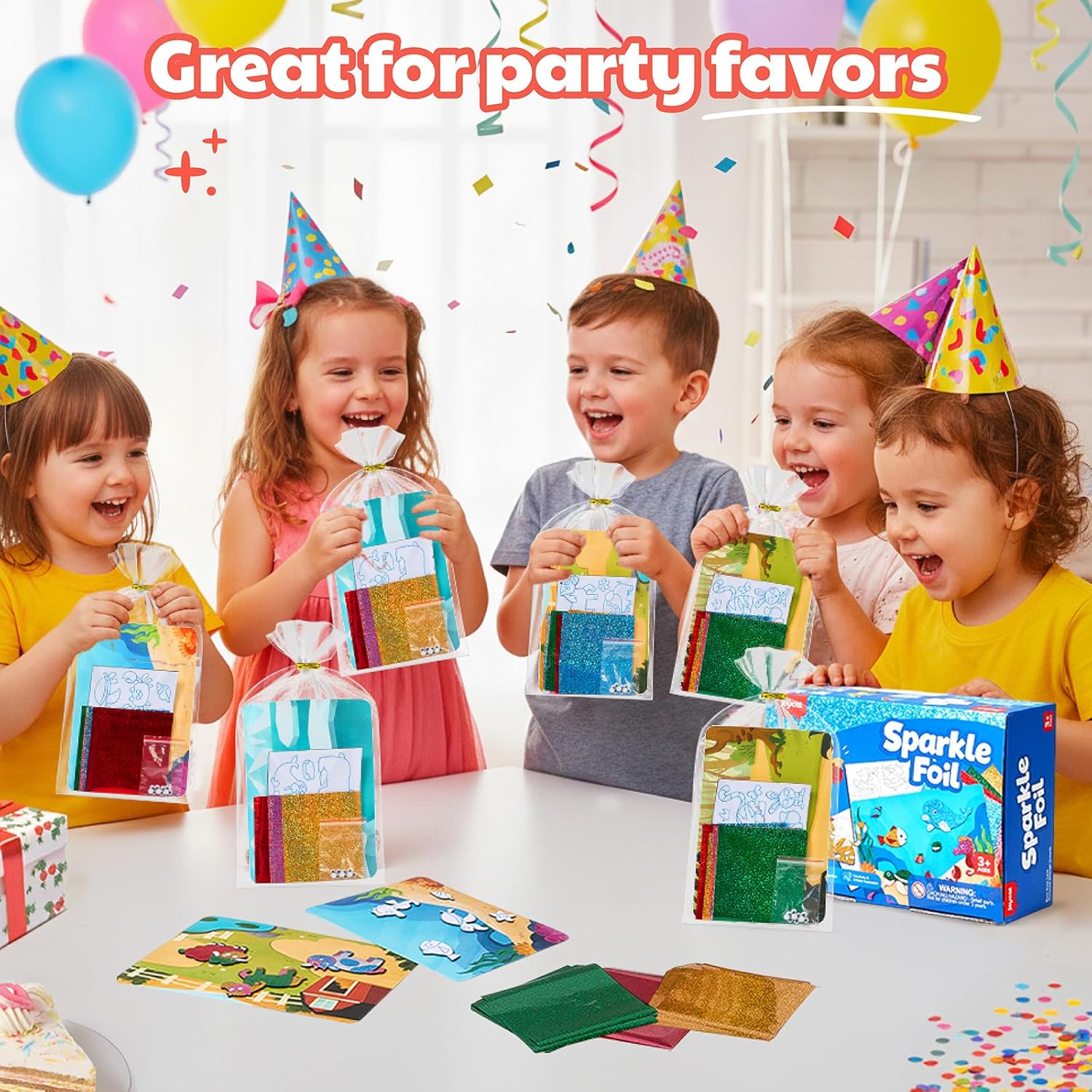 Foil Craft Party Favors Kit, 2 - Art Craft Animals avis et prix