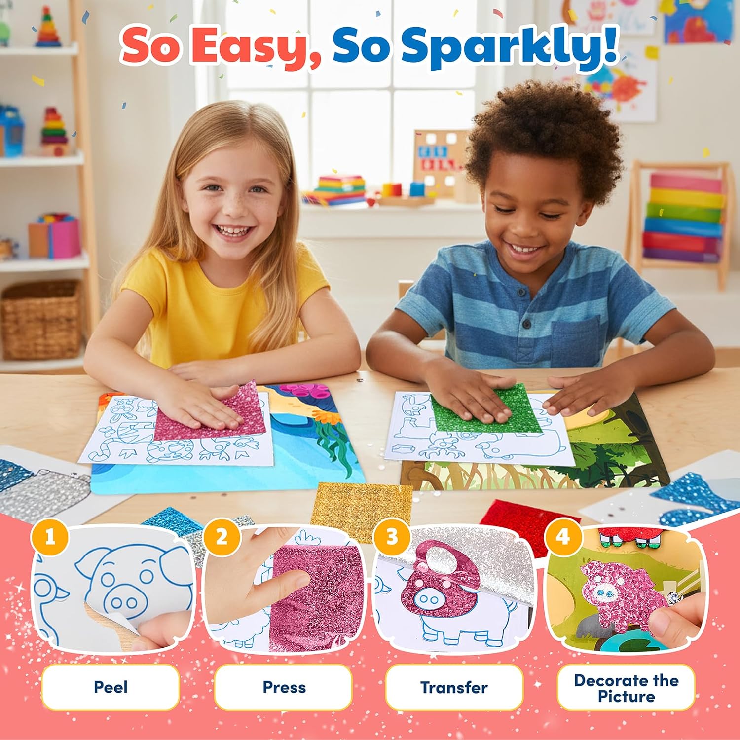 Foil Craft Party Favors Kit, 2 - Art Craft Animals avis et prix