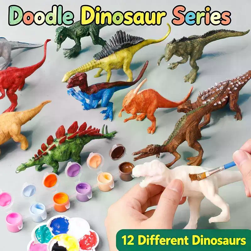Dinosaur White Embryo Toy Set  - Dinosaur And Craft avis et prix
