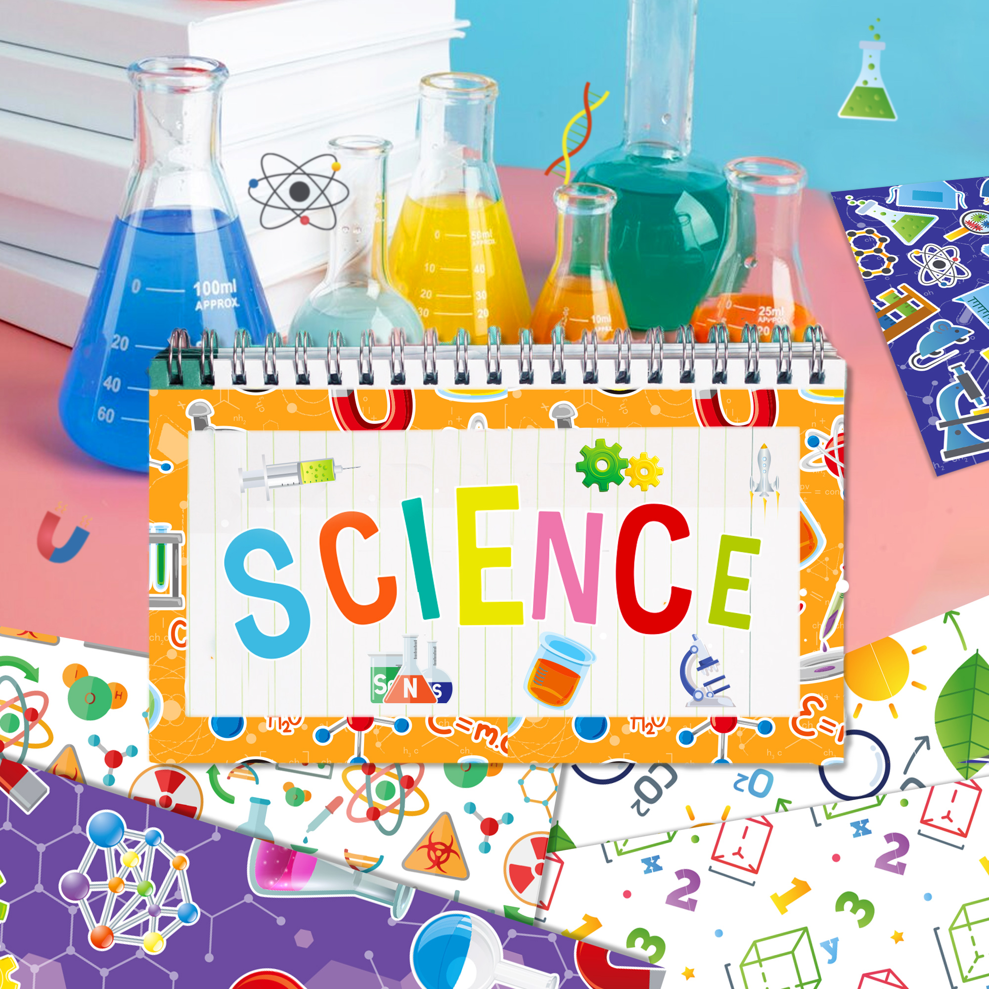 24pcs Science Scientist Scrapb - Art And Craft Photos avis et prix