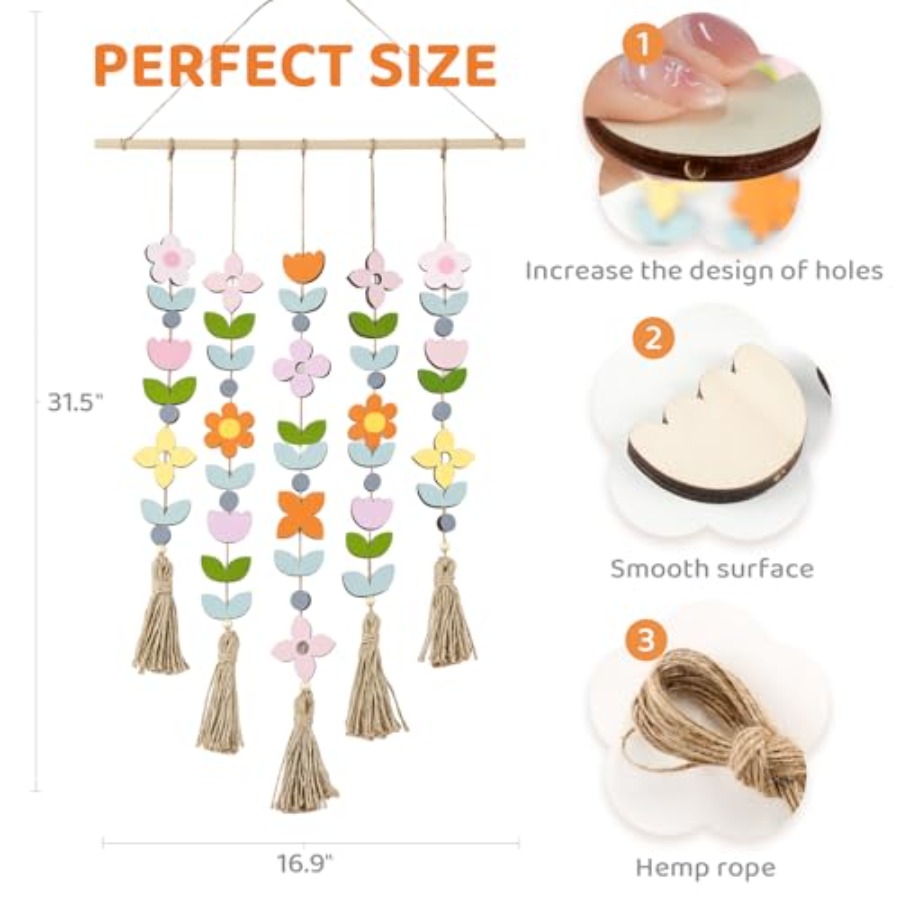 Wooden Painting Craft Kits Art - Art Craft Girl avis et prix