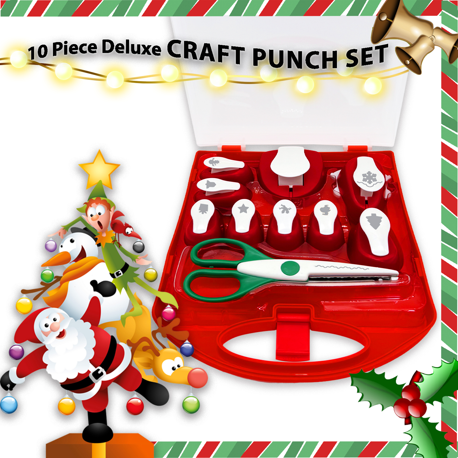 Deluxe Christmas Pattern Punch - Craft And Art Difference avis et prix