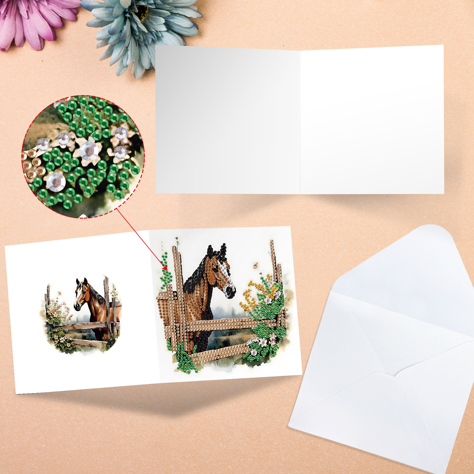 6Pcs Diamond Art Painting Gree - Art Craft Animals avis et prix