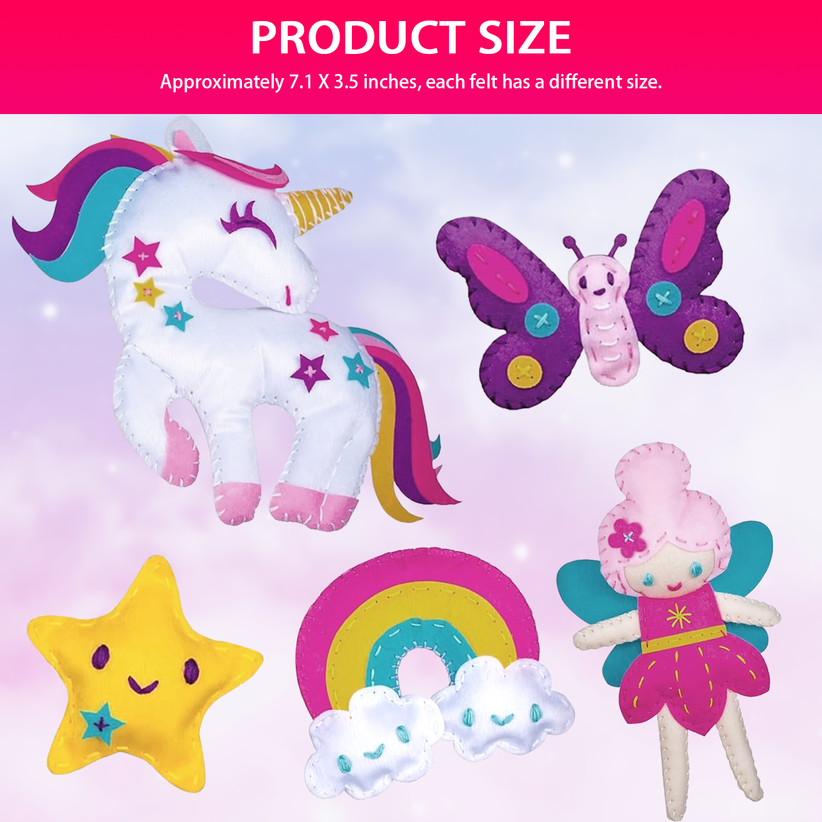 9/8/5Pcs Kids Sewing Kit DIY F - Art Craft For Preschool avis et prix